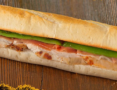 BOCADILLO SERRANO DE POLLO