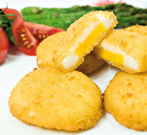 HUEVOS RELLENOS REBOZADOS