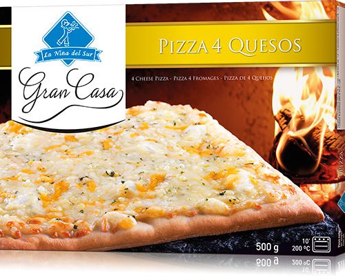 PIZZA FAMILIAR 4 QUESOS